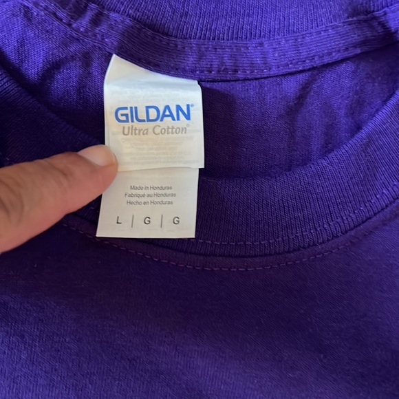 Clemson themed purple l/s shirt - Picture 3 of 3